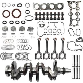 G4NC 2.0 Engine Head Gasket Set & Crankshaft w/Connecting Rods fits for 2015-2020 Hyundai Kia Sonata Forte Soul 2.0L DOHC 23110-2E501
