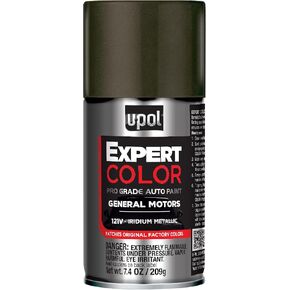 U-POL Expert Color, For General Motors 121V, Automotive Spray Paint, Professional Grade, Easy-To-Use, Iridium Metallic