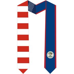 Belize Graduation Stole Graduation Sash Scarf Graduation Gift for Belize International Student