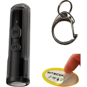 Nitecore Insect Bite Healer 10 Portable Rechargeable Heat Pen for Quick Itch and Swelling Relief, Non-Toxic Treatment of Mosquito and Insect Bites, Outdoor Essential with Key Clasp and Sticker