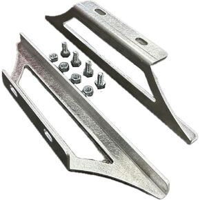 Aluminum Leg Kit for Diesel Heaters - USA-Made, Durable & Weatherproof Design with Precision CNC Bending for Stability & Ground Clearance - 2 Laser-Cut 1/8" Legs with Bolts for Easy Assembly