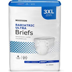 ملخصات McKesson Ultra ، [32 Count] ، 3XL ، ما يصل إلى 95 بوصة. حفاضات البالغين البالغين مع علامات التبويب ، والامتصاص الثقيل ، والجنسين ، والرجل المتاح ، والمرنة ، والملاءمة المحددة للرجال والنساء