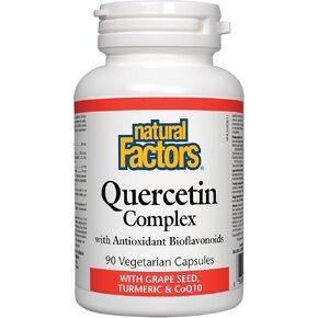 العوامل الطبيعية مجمع Quercetin ، 90 ct