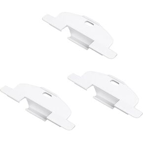 3/4" Pleat Lite Rise Handles Blind Pulls for Hunter Douglas Duette and Applause Cordless Shades(3 Pieces,White)