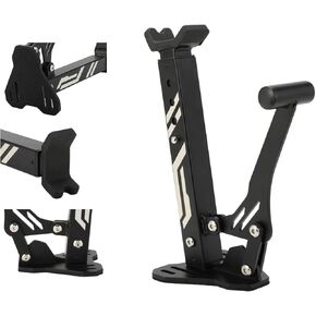 Motorcycle Portable Stand Rear Motorcycle Stand Front and Rear Stainless Steel - Fifth Generation for Most Motorcycle Dirt Bike Wheels