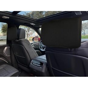 Rear Seat Screen Protectors for 2021-2025 Cadillac Escalade | 2-Pack Shock-Absorbing Covers | Elastic Strap Design, Easy Installation