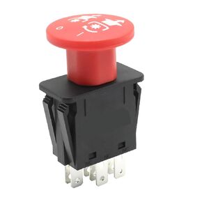 Uoienrt 771476 776476 8 Pin Blade Clutch Pto Switch بديل لـ Hustler Super Z ZR7 MINI Z X ONE Z4 FASTRAK RAPTOR