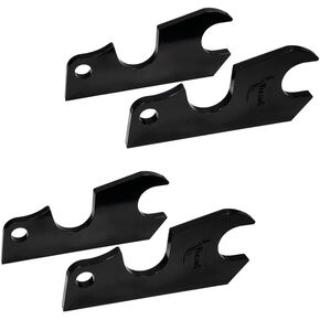 Mytee Products Quick Attach Bucket Ears Attachment Fit for Kubota Excavator KX040 KX71 KX91 KX121 ​​​​​​​KX033 U35-13" (L) x 6-1/2" (H) - Set of 2