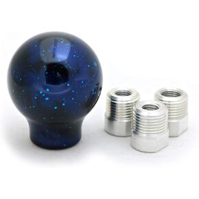 Billetworkz Blue Cosmic Space Shift Knob Compatible/Replacement for Acura Honda Mazda Mitsubishi Subaru Toyota