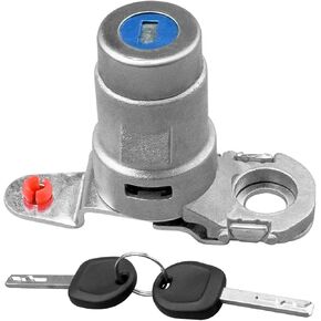 13590041 Door Lock Cylinder with 2 Keys Fit for Cadillac Chevrolet GMC Canyon Terrain Yukon 2013-2024, Driver Side Left Front Exterior Lock Cylinder Set Replace 13586486