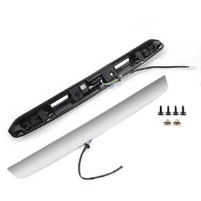 Upgrade Chrome Tailgate Handle Garnish Finisher Molding丨fits 2013-2020 Nissan Pathfinder Liftgate Handle丨Liftgate Trunk Opener丨Liftgate Trim丨With Manually Switch-90810-9PG2D