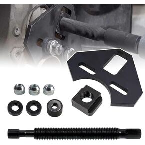 RULLINE 40100 Hub Removal Tool and Wheel Bearing Remover Compatible with Most 5, 6, 8 Hub Assemblies on Cars & Trucks, Includes 22800 Wheel Stud Installer for Automotive & Light-Duty Truck Lug Nuts