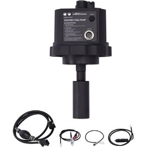maXpeedingrods 12V DC Gasoline Electric Fuel Pump, Automatically Pump Fuel, Extended Running Time for Generator Without Stopping, Precise Control and No Fuel Leak