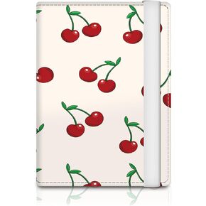 Passport Holder for Travel Essentials, RFID Premium Leather Passport Wallet Cover Case for Travel Must Haves Accessories, Passport Book Holders for Women Men Retro Brown Leopard