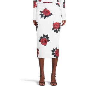Norma Kamali Women's Straight Skirt to Midcalf