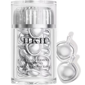 Retinol Collagen Anti-Aging Wrinkle Placenta 48 Capsules Serum,VC For Morning+VA For Evening,Vitamin C Anti-Wrinkle Serum,Vitamin A Retinol Anti-Aging Serum,Hydrate and Moisturize,Portable and Sealed