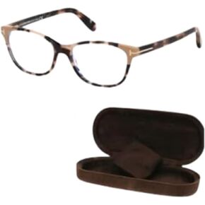Tom Ford FT5636-B شكل Eyeglass Frame + حزمة مع مجموعة تنظيف النظارات Eshades