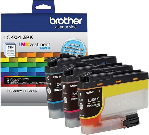 Brother Genuine LC404Y Yellow INKvestment Tank Ink Cartridge in Saudi Arabia