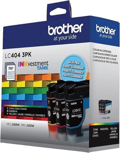 Brother Genuine LC404Y Yellow INKvestment Tank Ink Cartridge in Saudi Arabia
