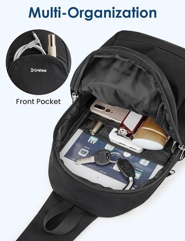 حقيبة G4Free Crossbody للنساء عرضة على ظهر الظهر على ظهره من صدر الكتف in Saudi Arabia