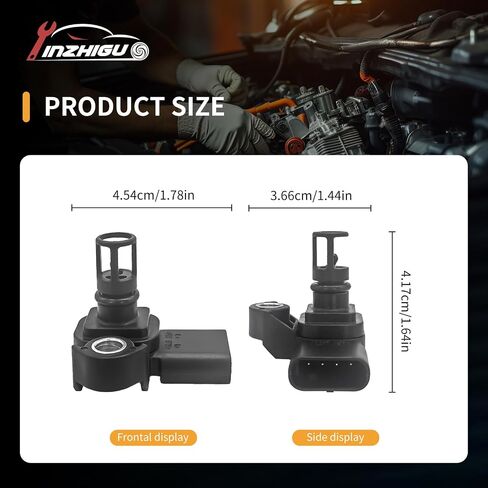 12681993 استشعار ضغط الهواء/درجة الحرارة-يناسب Buick Cascada/Encore 2016-2022 ، Chevy Silverado/Equinox 2018-2023 ، GMC Sierra/Terrain-OEM 082800-0630 ماء للماء بواسطة Yinzhiguo in Saudi Arabia
