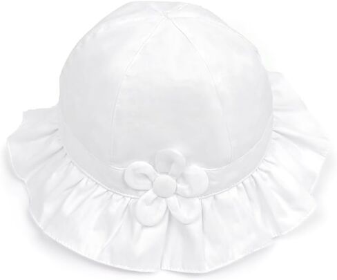 طفل طفل طفلة طفلة شمس قبعة مرنة القطن الصيف قبعة 50+ spf واقية in Kuwait