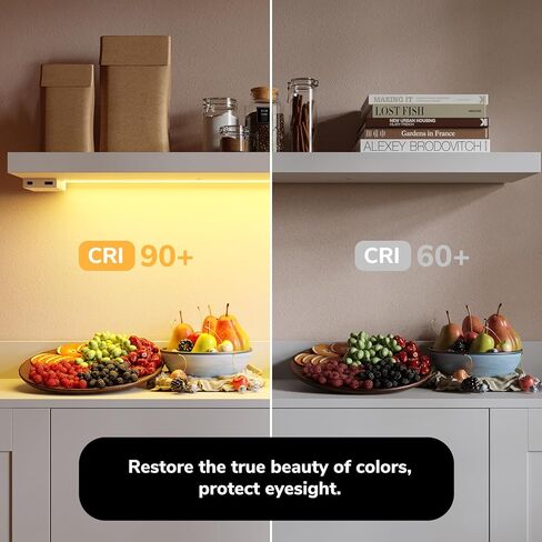 BAMEOS Black Floating Shelves with LED, 31" Sturdy Wood Wall Shelves with Invisible Brackets, Set of 2, Wall Mounted Display Shelves Decoration for Bedroom, Bathroom, Living Room, Kitchen in Kuwait