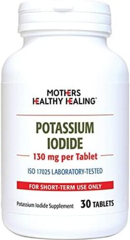 Potassium Iodide Tablet | 130 mg KI Supplement | 30 Tablets in Saudi Arabia