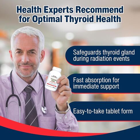 Potassium Iodide Tablet | 130 mg KI Supplement | 30 Tablets in Saudi Arabia