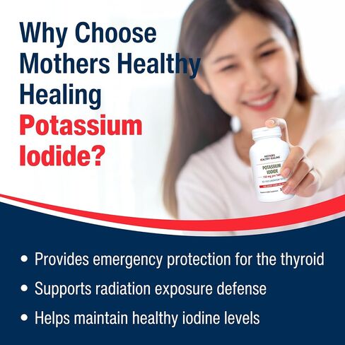 Potassium Iodide Tablet | 130 mg KI Supplement | 30 Tablets in Saudi Arabia