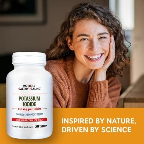 Potassium Iodide Tablet | 130 mg KI Supplement | 30 Tablets in Saudi Arabia