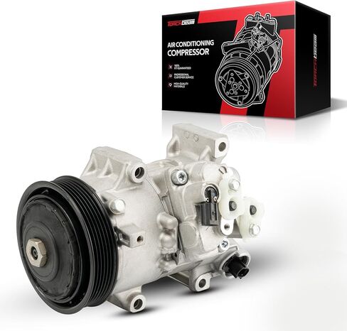 Torchbeam 178322 ضاغط تكييف الهواء ، ضاغط AC مناسب لـ Corolla 2011 2012 2013 ، Matrix 2013 1.8L in Kuwait