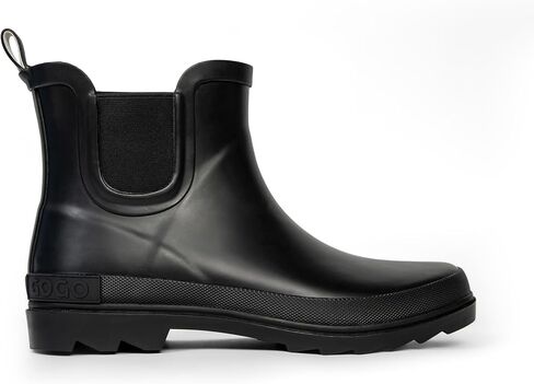 Shedrain Systlish Women's Chelsea Rain Boots-أحذية مطاطية قصيرة للماء ، قلة وغير قابلة للانزلاق للحديقة والمدينة والهواء الطلق in Kuwait