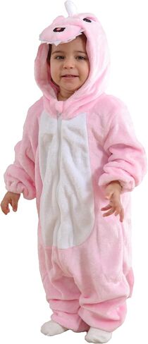DarkCom Unisex Baby Dinosaur Costume Animal Onesie Toddler Hooded Romper Halloween Kids' Christmas Pajamas in Saudi Arabia