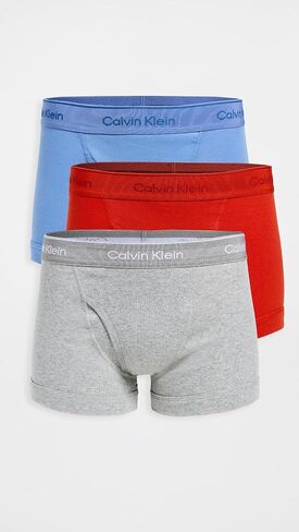 Calvin Klein underwear Men's Cotton Classics 3-Pack Trunks in Saudi Arabia