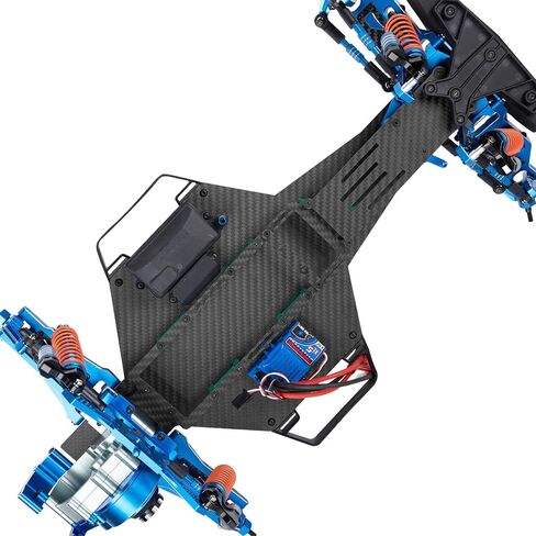 Upgrades Parts for 1/10 Slash 2WD LCG,RC Carbon Chassis Armor Skid Plate,RC Carbon Fibre Chassis Protect Armor Skid Plate Guard Hops Up,Replaces #5830,Green in Saudi Arabia