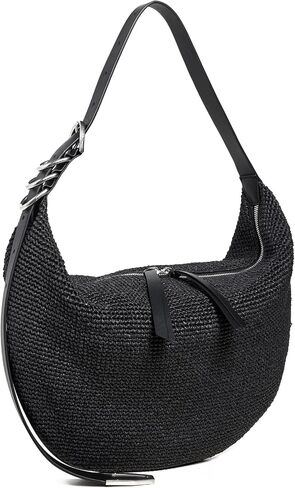 rag & bone Women's Spire Hobo Straw Bag in Saudi Arabia