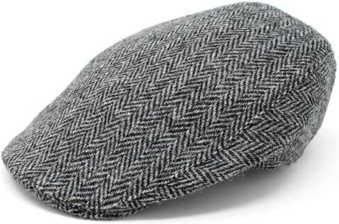 Hanna Hats Cap التقليدية للأيرلندية الصوف ، ساتان تصطف ، صنع في أيرلندا in Kuwait