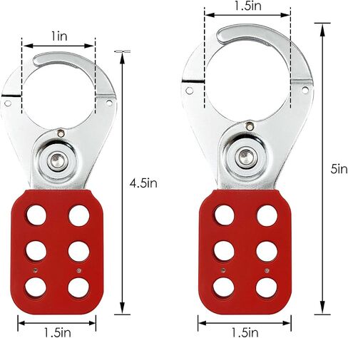 JOJOMARK Lockout Tagout Kit Tool Box Clamp-On Circuit Breaker Lockout, Group Lockout Hasps, Clamp-On Circuit Breaker Lockout, Group Lockout Hasps, Tool Box with Handles in Kuwait
