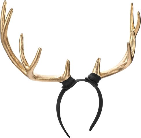 MOSTORY Reindeer Antler Horns Headband - Deer Antlers Headband for Women Cosplay Photo Shoot Renaissance Halloween in Saudi Arabia