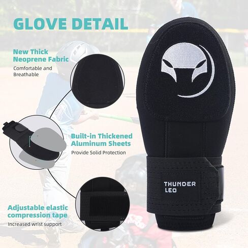 Sliding Mitt Youth Baseball Softball with Positive Potato, Hand Protection with Encouragement for Base Running Flexible, Durable, Comfortable, Easy to Wear in Saudi Arabia