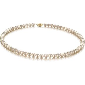 White 5-5.5mm AAAA Quality Freshwater Cultured Pearl Necklace for Women