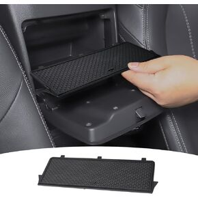 Center Console Organizer Divider Compatible with Mazda MX-5 RF Miata 2016-2022 2023 2024 Car Accessories, Glove Box Compartment Armrest Storage Insert Tray Secondary Rubber Surface ABS Panel