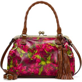 Patricia Nash Leather Rora Frame Satchel