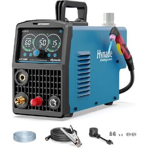Hynade Plasma Cutter, Dual Voltage 115/230V 50Amp Plasma Cutting Machine, IGBT Inverter Metal Plasma Cutter Max Cutting Thickness 14mm (HYC50DV 115/230V)