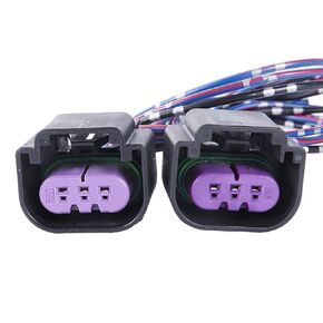 2PCS 3WIRE PT-E85-2 موصل استشعار الوقود الخفياء تسخير تكوين الوقود الإيثانول لـ GM E85 Flex Replacement 13577394