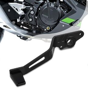 Motorcycle Rear Brake Pedal,CNC Aluminum Foot Brake Lever for Ninja 500 24-25/Ninja 400 18-24/Z400 19-24/Z500 24-25-Black