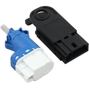 MOTOKU 4 Male Terminals Blade Type and 2Pin Brake Light Switch Kit for Ford F-150 2004-2008 Expedition 2002-2006 for Lincoln Navigator 2002-2007 Mark LT 2006-2008