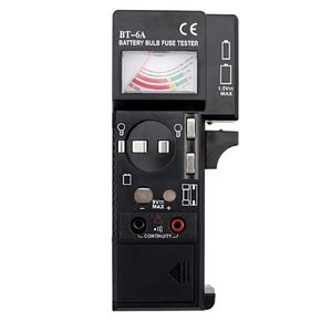 لمبة بطارية Universal Kockafej و Fuse Tester 3 في 1 بطاريات مدقق ل 1.5 فولت 9 فولت ومصابيح منزلية السيارات والصمامات