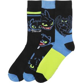 BioWorld كيفية تدريب Dragon الخاص بك Dragon Dragon Dragon Dragon Dragon Dragon Art Men Men Crew Socks